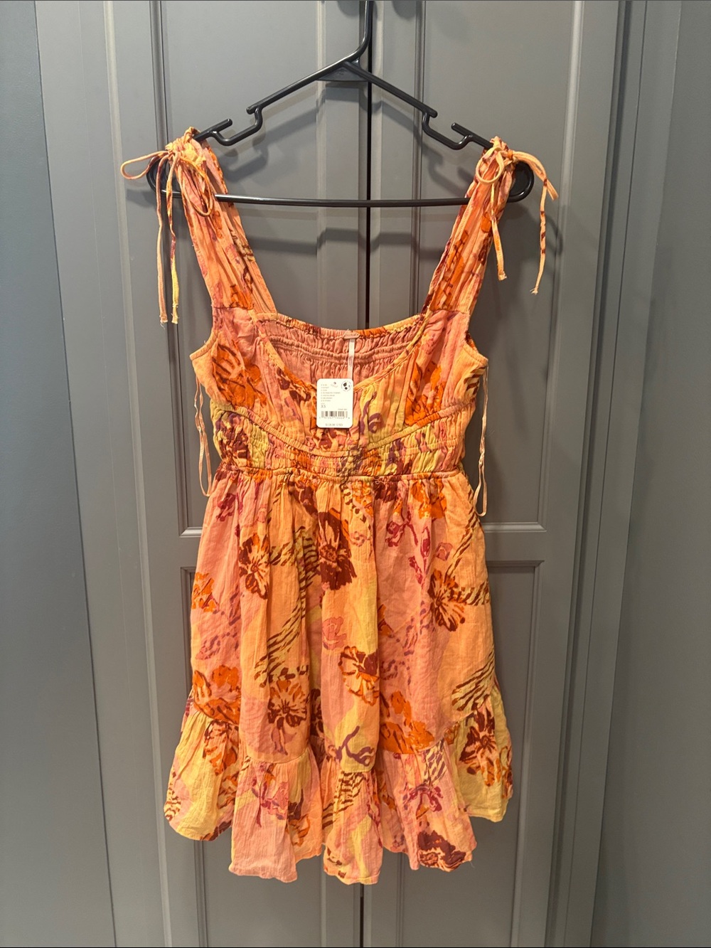 Free people flowy mini dress